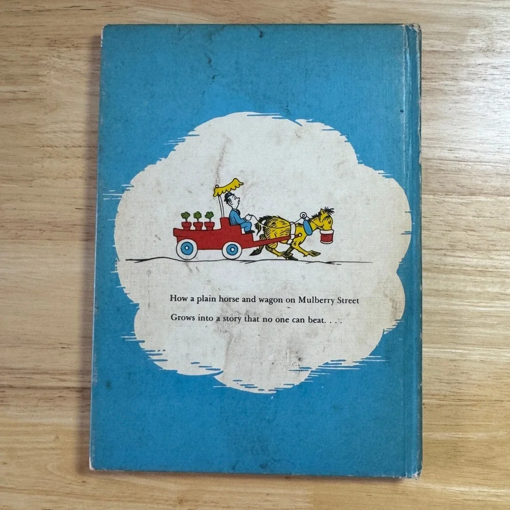 And to Think That I Saw‎ It on Mulberry Street Beginner Books Dr Seuss Vtg 1937